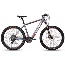 Raleigh Intuitive E-Bike Grey Neo Red